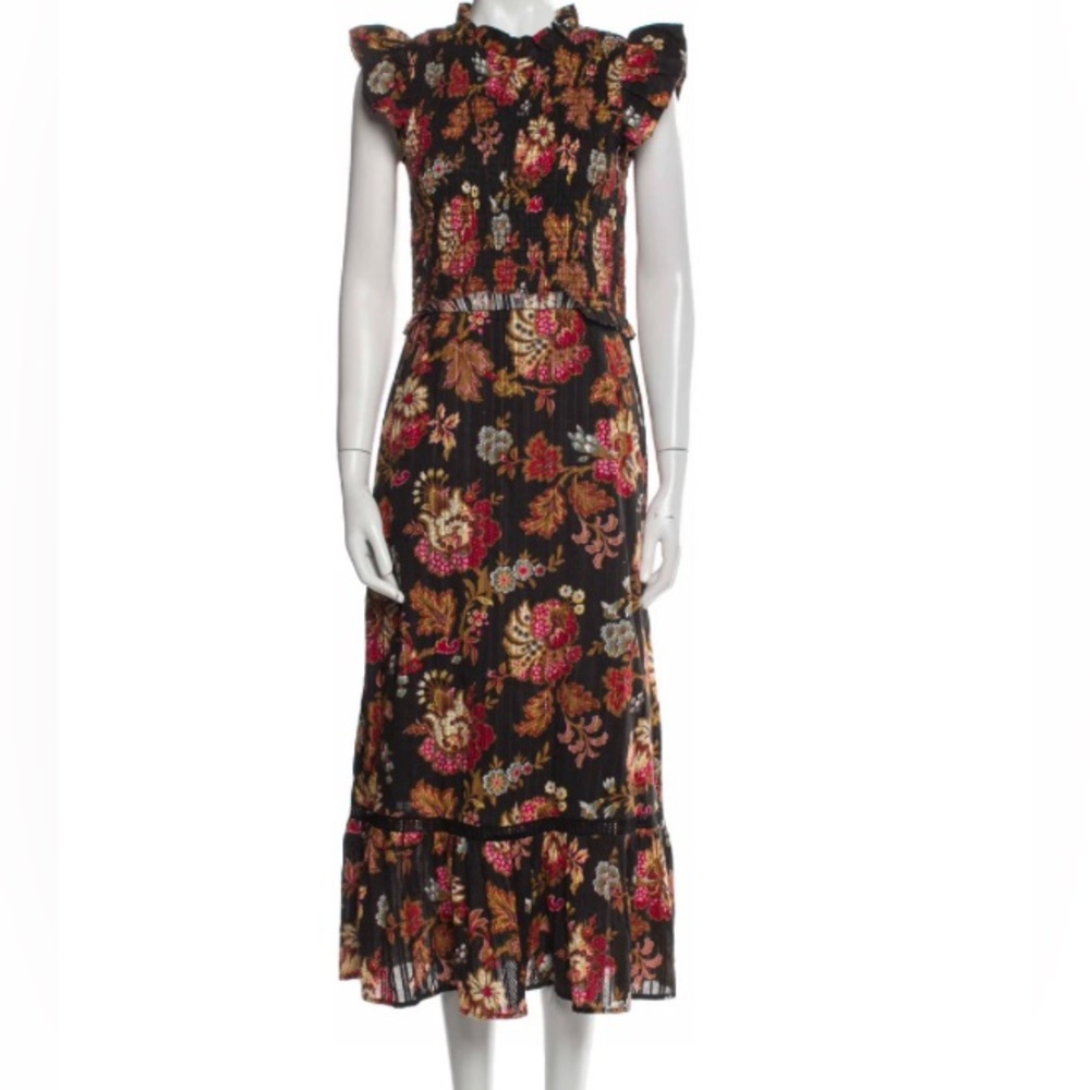 Sea New York smocked midi dress size 6